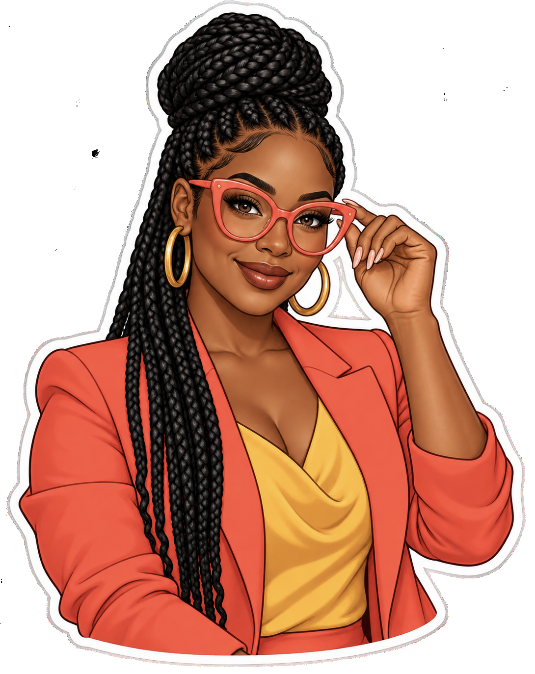The Branding Architect character illustration